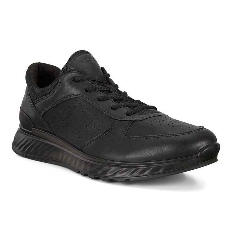 Men Casual Ecco Exostride M - Casual Shoe Black - India QIWFTP017